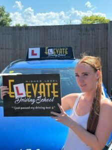 New driver success story: student achieved driving independence after a course.