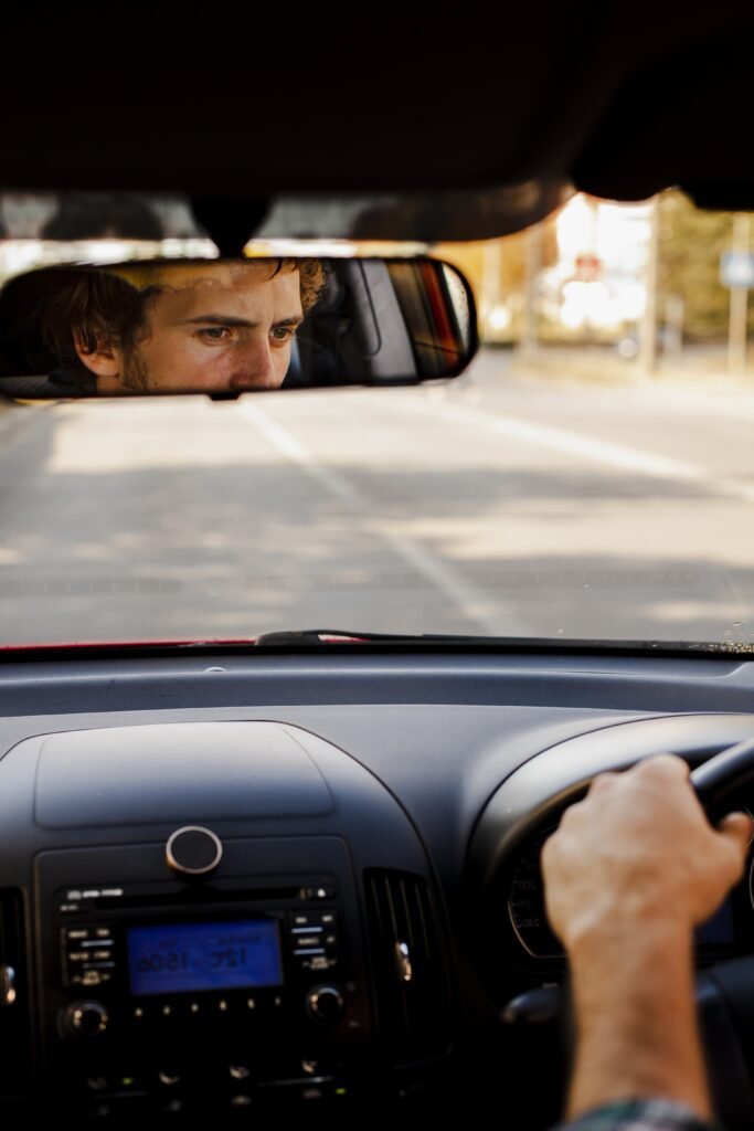 Manual stick shift practice for your motorway driving course.