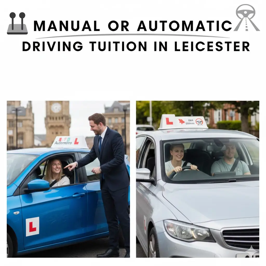 Manual or Automatic Driving Tuition in Leicester