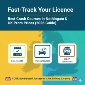 Fast-track your licence – best crash courses in Nottingham and 2026 UK prices guide feature image