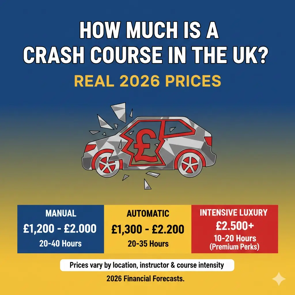 How Much Is a Crash Course in the UK? Real 2026 Prices