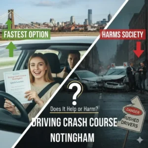Driving Crash Course Nottingham - The Fastest Option for Quick Learners