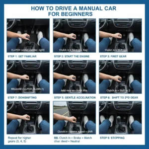 How to Drive a Manual Car for Beginners – Step-by-Step Guide