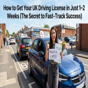 How to Get Your UK Driving License in Jus1–2 Weeks